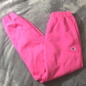 Champion kids pink sweatpants